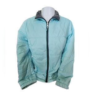 Free Country‎ Aqua Jacket with Charcoal Accents Size Extra Large